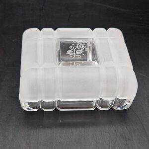 RCR Royal Crystal Rock Italian Crystal Jewelry Trinket Box